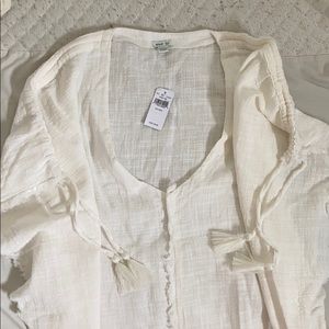 Swimsuit cover up by Aerie.